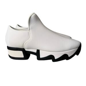 iRi NYC WES White Neoprene Streetwear Sneakers Unisex Size EU 41 US W11 M8